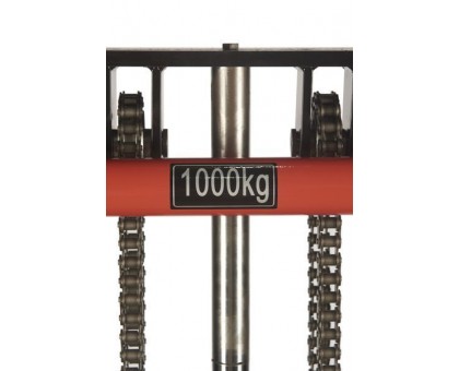 Штабелер гидравлический  1т 2м TOR CTY-EH с раздвижными вилами