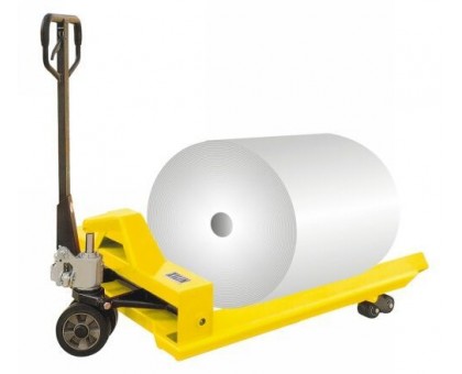 Тележка для рулонов гидравлическая 1000 кг 1150 мм XILIN BFJ (полиуретановые колеса)