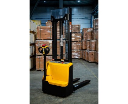 Штабелер самоходный 1,5 т 3,5 м TOR WS15H-3500SC контроль скорости подъема (сопровождаемый)