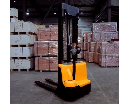 Штабелер самоходный 1,5 т 3,5 м TOR WS15H-3500SC контроль скорости подъема (сопровождаемый)