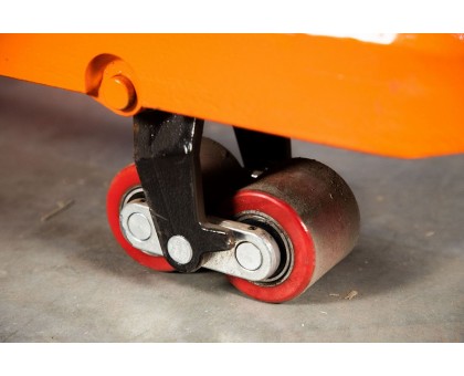 Тележка гидравлическая 2500 кг 1150х850 мм TOR ZT для рулонов (полиуретановые колеса)