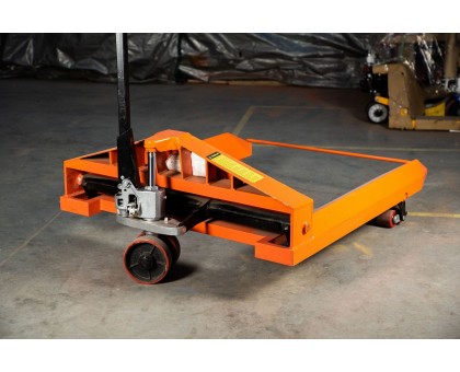 Тележка гидравлическая 2500 кг 1150х850 мм TOR ZT для рулонов (полиуретановые колеса)