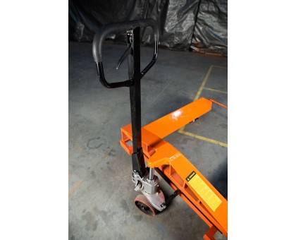 Тележка гидравлическая 2500 кг 1150х850 мм TOR ZT для рулонов (полиуретановые колеса)