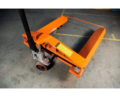 Тележка гидравлическая 2500 кг 1150х850 мм TOR ZT для рулонов (полиуретановые колеса)