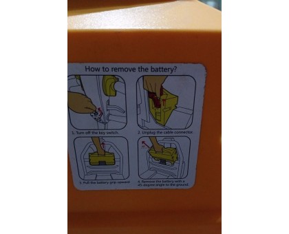 Аккумулятор для тележек CBD15W-Li 48V/20Ah литиевый (Li-ion battery)